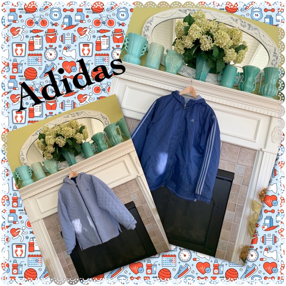 Adidas all weather jacket, size L
